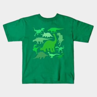 Lots of Dinosaurs! Kids T-Shirt